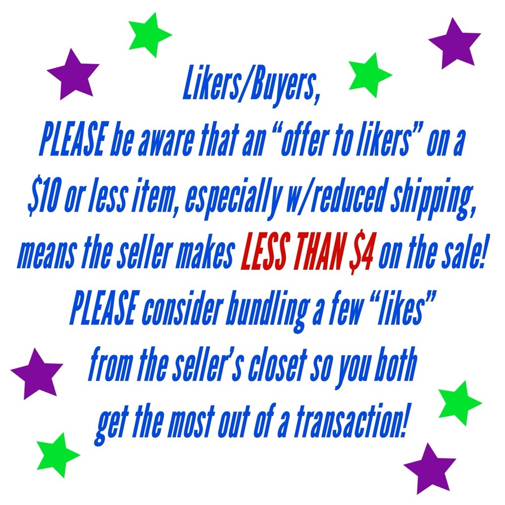 PLEASE think about bundling to help yourself AND the seller!!